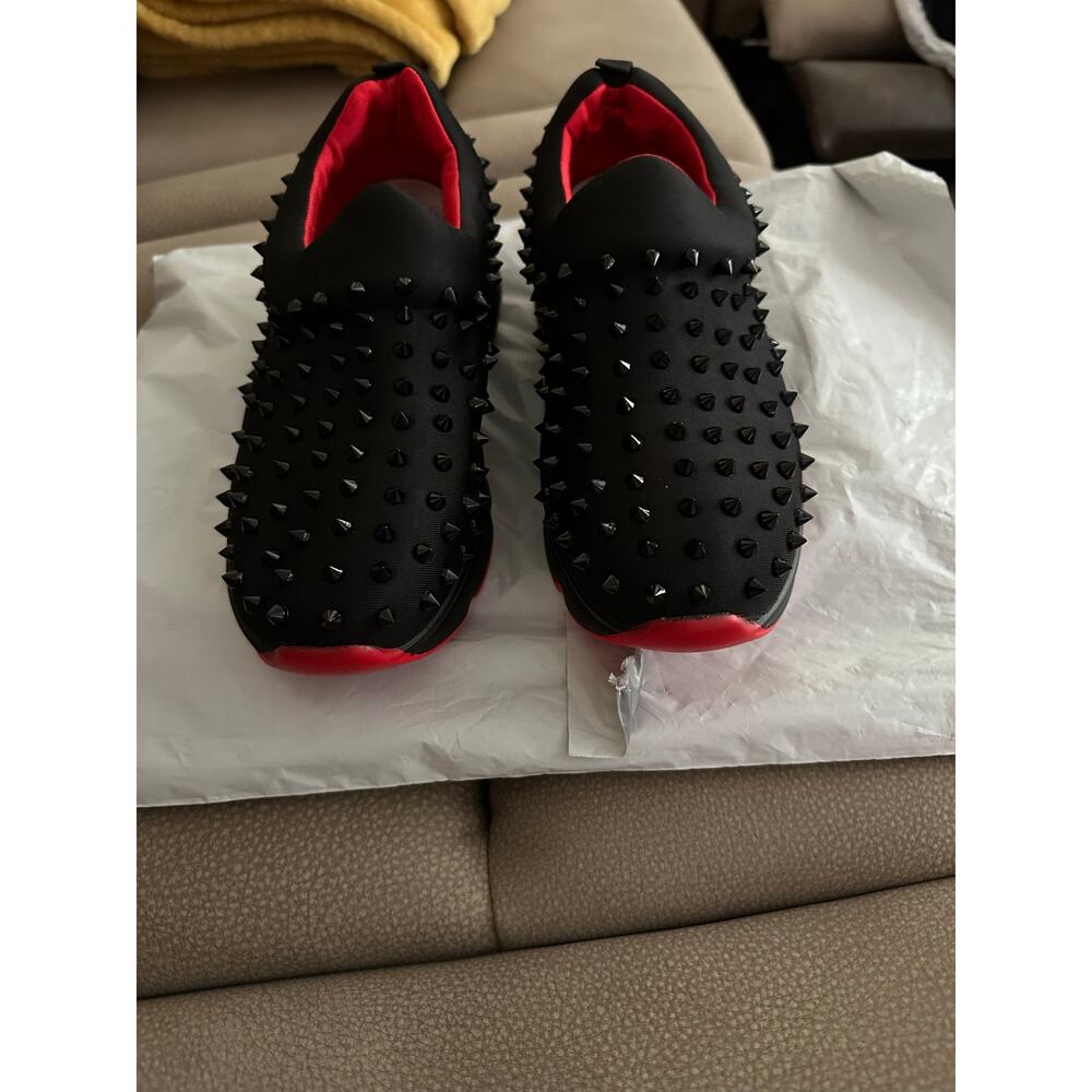 Punk Spiked Slip-On Sneakers – (NWOT) Sz 11 (Fits Like 10) - Picture 2 of 16